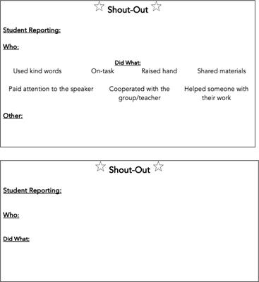 The effects of student- and teacher-led tootling on student disruptive behavior